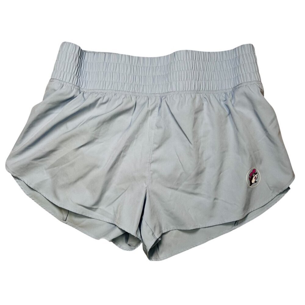 Buc-ee's Large Shorts Running Blue Hiking Outdoors Sports